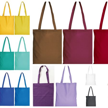 Baumwolltasche langer Henkel